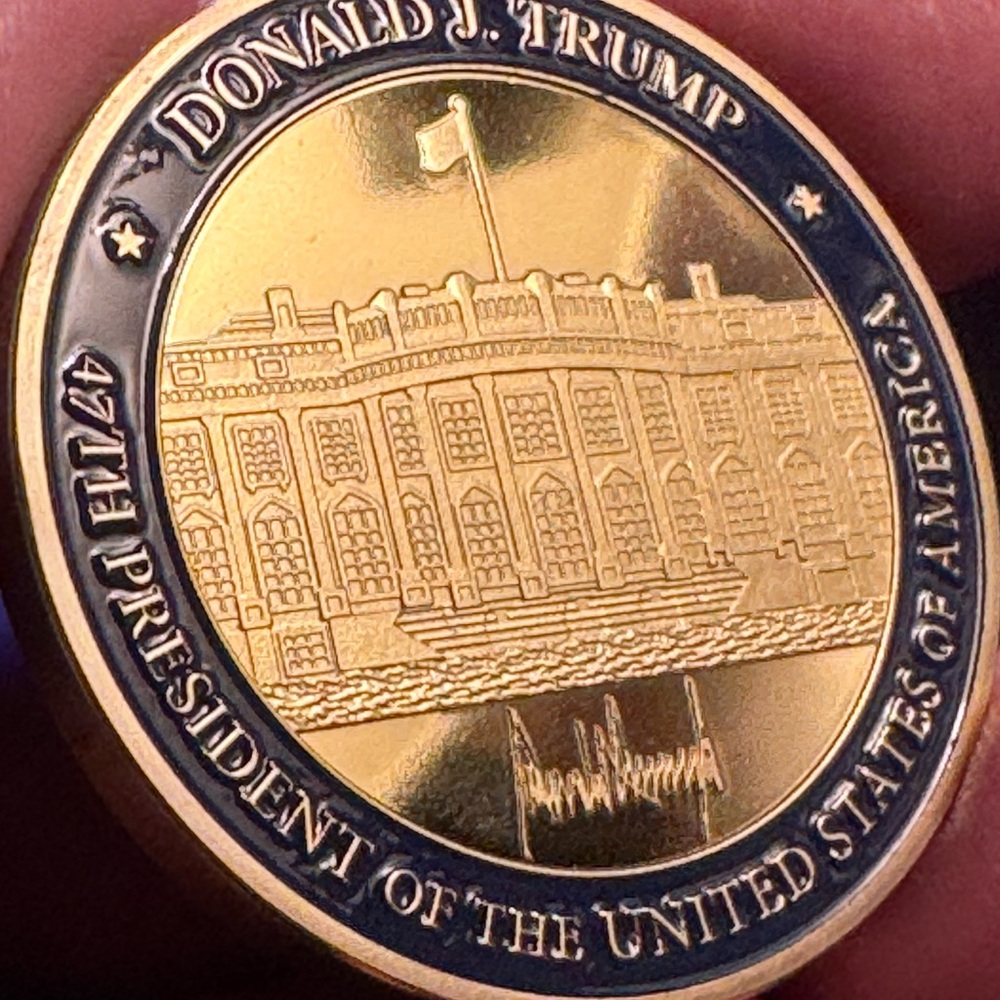 Gold Presidential Commemorative Coin